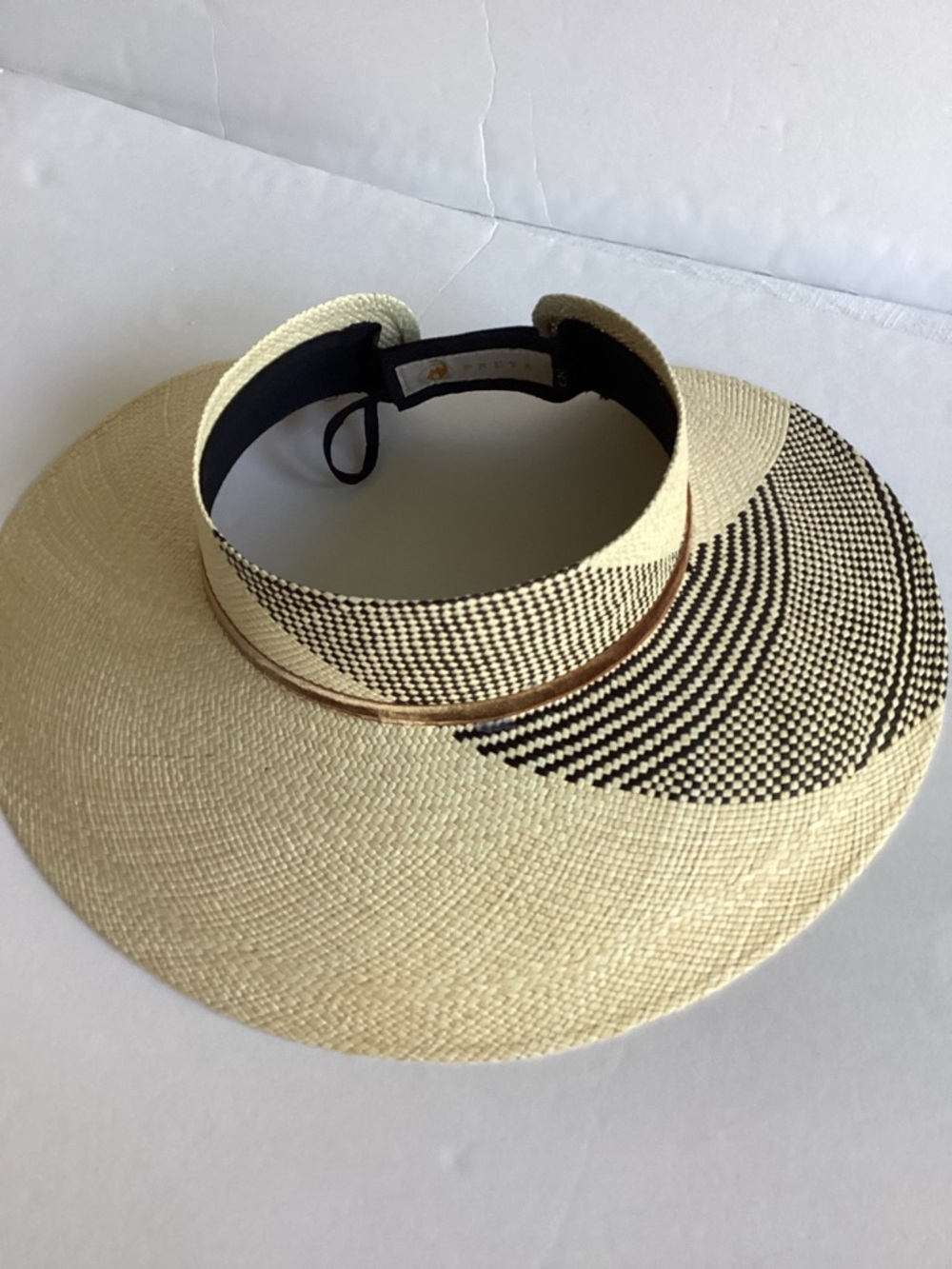 Freya Lupine Visor Natural Black Colorway One Size